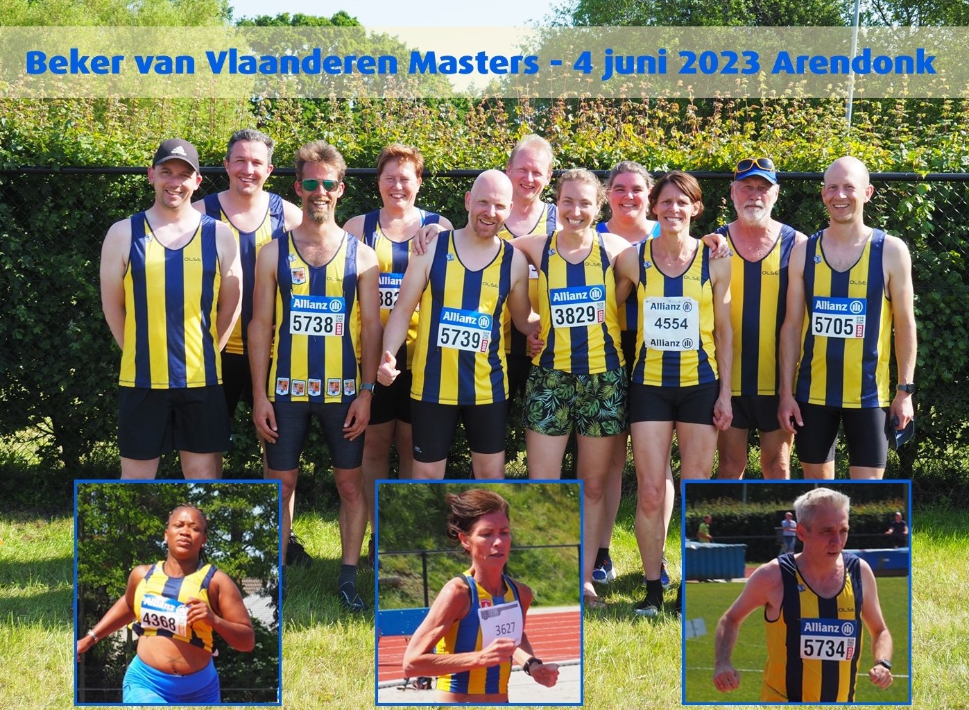 BVV Masters Arendonk: 9de plaats met onuitgegeven team